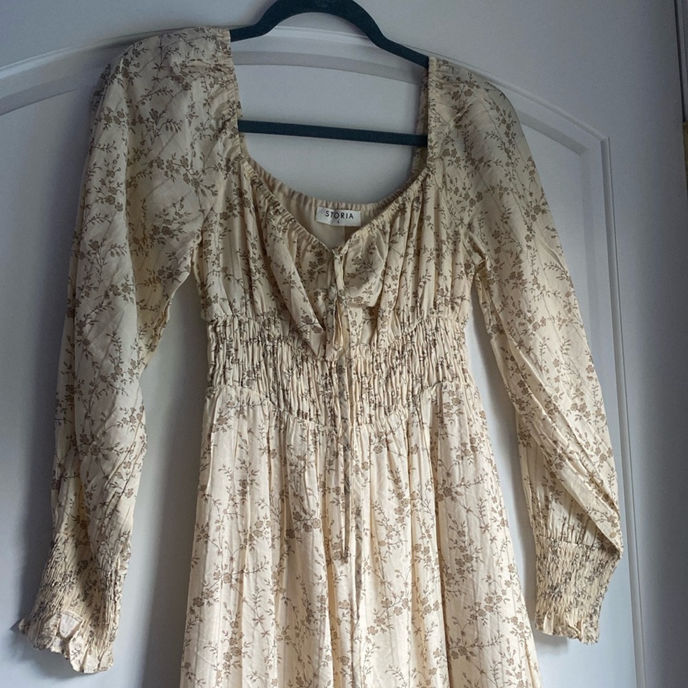 Storia maxi dress long sleeve